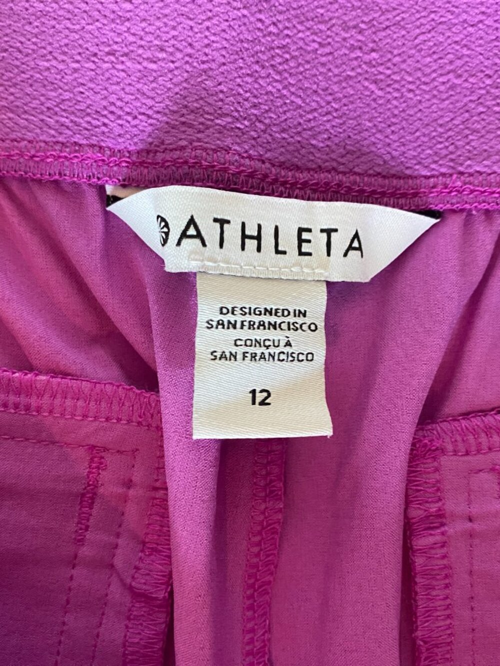 Athleta Vienna Slim Pant in Vibrant Purple Size 12 - Picture 9 of 10